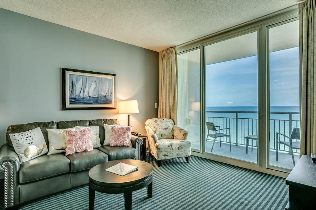 Fabulous Ocean Front Penthouse Condo Myrtle Beach Buitenkant foto